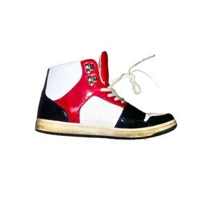 Creative Recreation Cesario Hi XXI Sneakers Size 10 Red White & Blue USA America